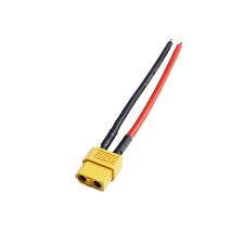 XT60 Battery Extension Female Cable Adapter 10cm Awg14 Connecting Wire