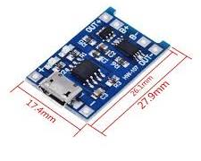 TP4056 5V Micro USB 1A 18650 Lithium Battery Charging Board Charger Module - Image 2