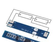 2S 3A 7.4V Cell 18650 Li-ion Lithium Battery Charging BMS PCB Board with Protection Charger Module - Image 4