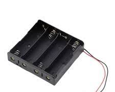 4x AA Cell Holder Battery Case Housing
