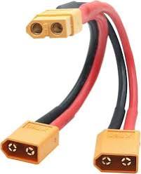 XT60 Parallel Battery Connector Cable Extension Y Splitter F16768 - Image 4