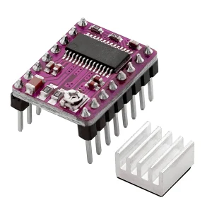DRV8825 Stepper Motor Driver Soldered Pins with Heat Sink
