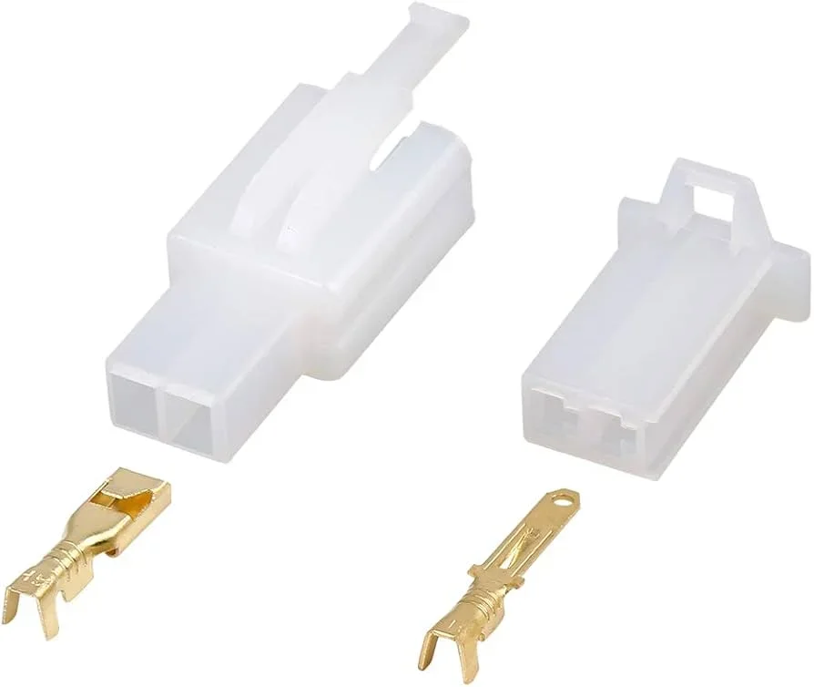 2-Pin Motorcycle Sensor Male and Female Wire Connector
