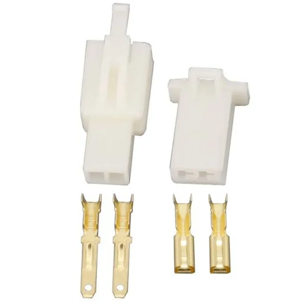 2-Pin Motorcycle Sensor Male and Female Wire Connector - Image 2