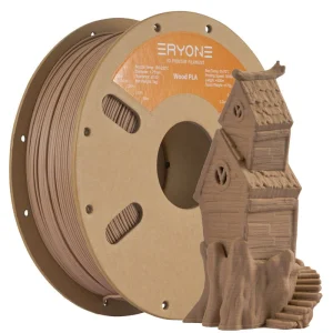 ERYONE PLA Wood Filament – 1.75mm ±0.03mm (1kg)