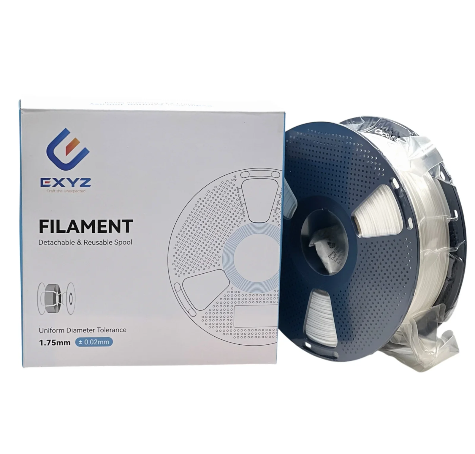 EXYZ ABS 1.75mm 3D Printer Filament 1kg/Roll - Image 5