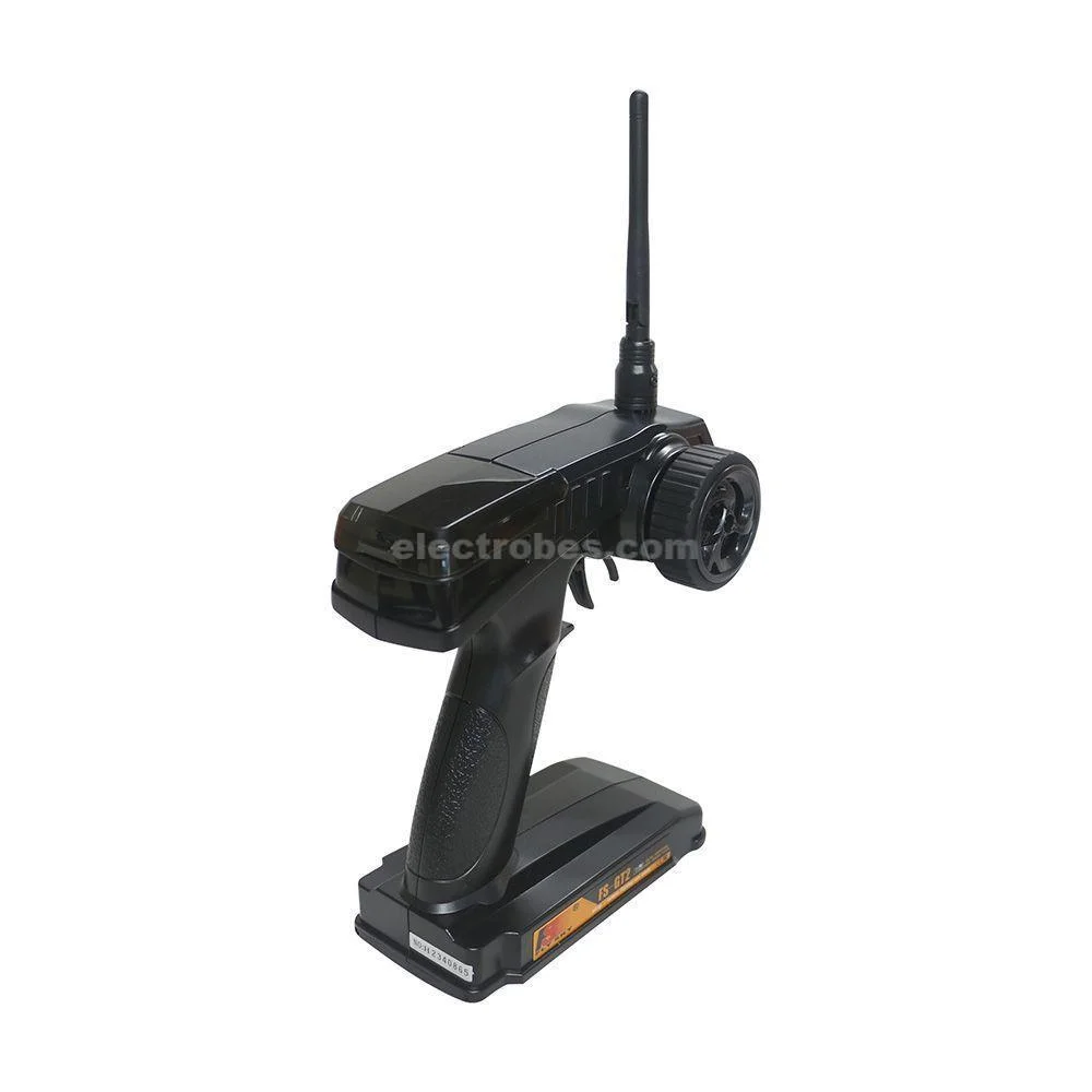 FlySky FS-GT2 2-Channel 2.4GHz RC Transmitter with FS-GR3B Receiver – Black