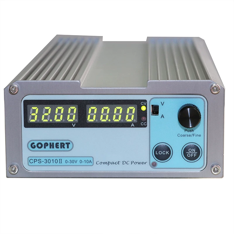 Gophert CPS-3010II DC Power Supply – 0-30V 0-10A Adjustable Voltage & Current - Image 3