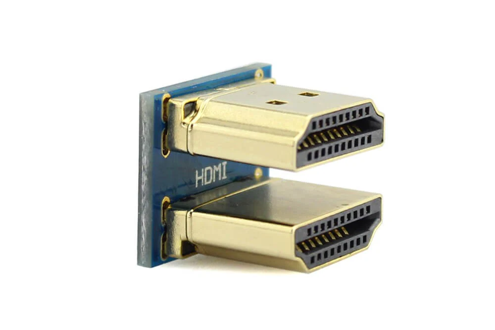 HDMI to HDMI Connector for 5 inch Raspberry Pi Screen Connection with Raspberry Pi 3