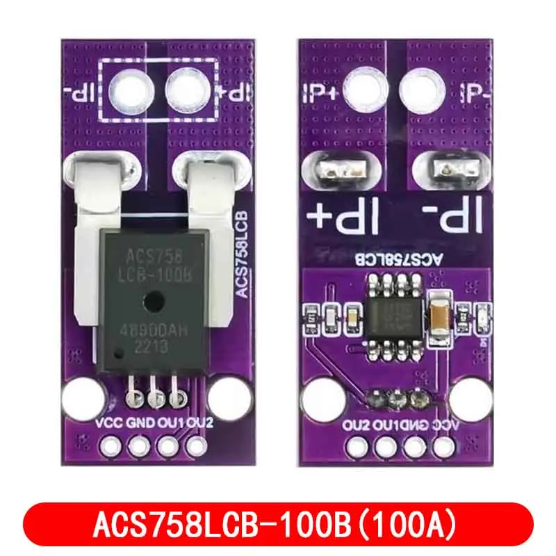 HW-525 ACS758 100A Hall Effect Linear Current Sensor Module - Image 5