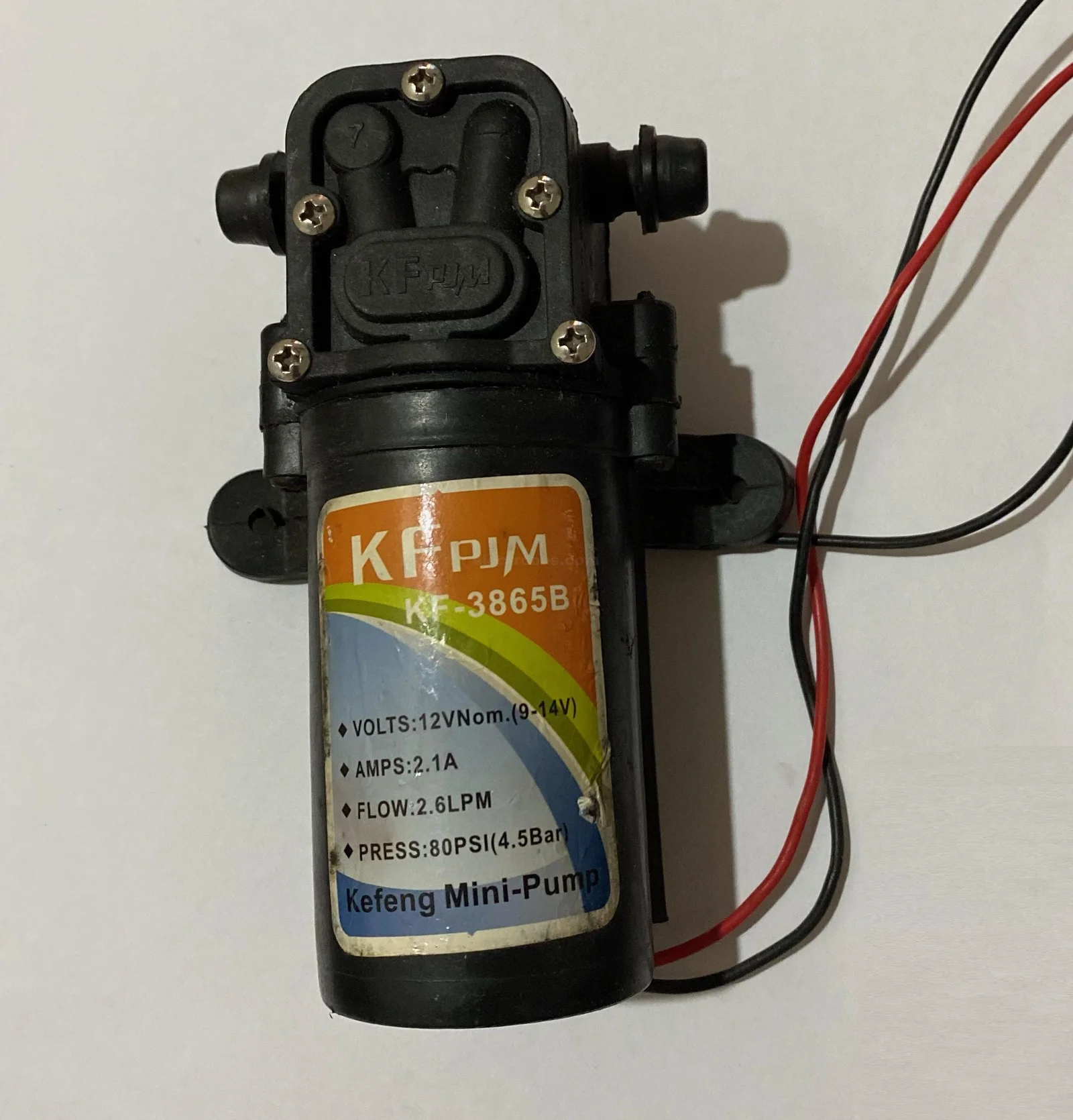12V High Pressure Booster Pump Water Motor