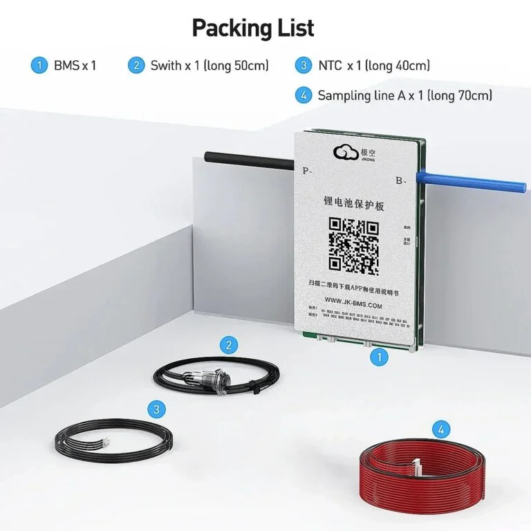 JK Smart BMS LFP Li-ion 4S-8S 100A BMS Battery Management System for Li-ion Lifepo4 Battery Pack Balanced Charging Board - Image 4