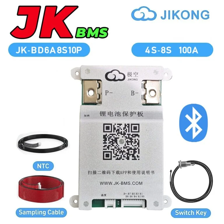 JK Smart BMS LFP Li-ion 4S-8S 100A BMS Battery Management System for Li-ion Lifepo4 Battery Pack Balanced Charging Board - Image 2