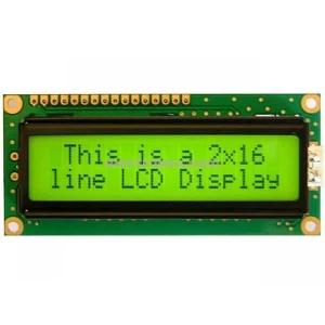 16×2 LCD Display 1602 Character Display – Green