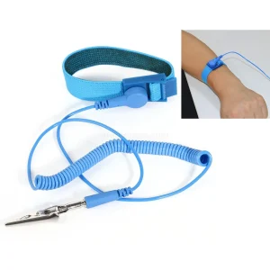 PVC 1.8m Anti-Static ESD Wrist Strap with Alligator Clip