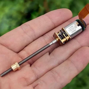 Long Shaft Precision Electronic Lock N20 Geared Motor 3V–3.7V with Feedback