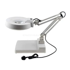 LT-86C Magnifying Glass Desk Lamp 5X Magnification with Large Glass Lens