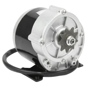 MY1016Z3 24V 350W DC 9T Gear Reduction Electric Motor for Electric Scooter & Bicycle