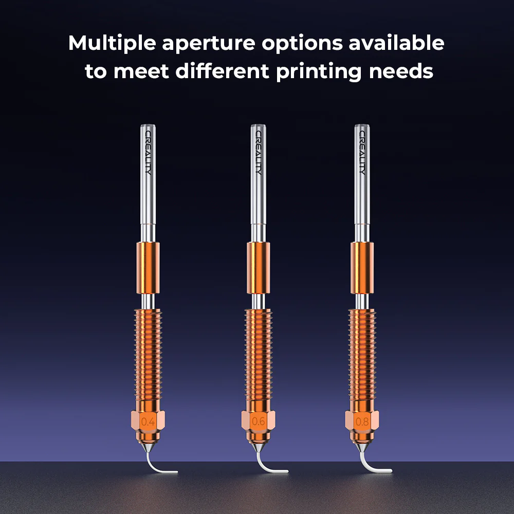 Creality K2 Plus Unicorn Quick-Swap Nozzle with Titanium Alloy Heat Break - Image 4