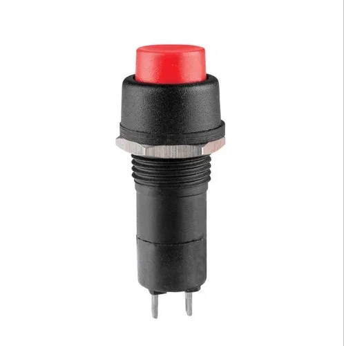 16mm Round Red Momentary Push Button Switch