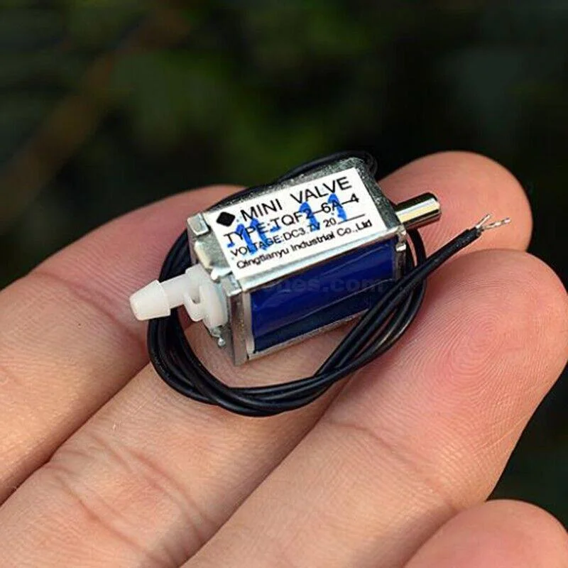 KSV05A DC 3V-5V Micro Mini Electric Solenoid Valve Normally Open Air Valve