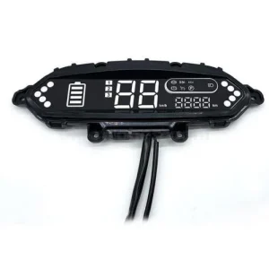 48V-72V Universal Electric Bicycle Scooter Speedometer Odometer LED Dash Display