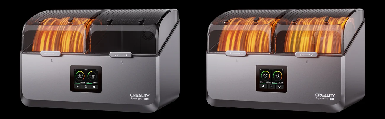 Creality Space Pi X4 Filament Dryer Plus – 4-Spool 3D Printer Filament Dehydrator - Image 23