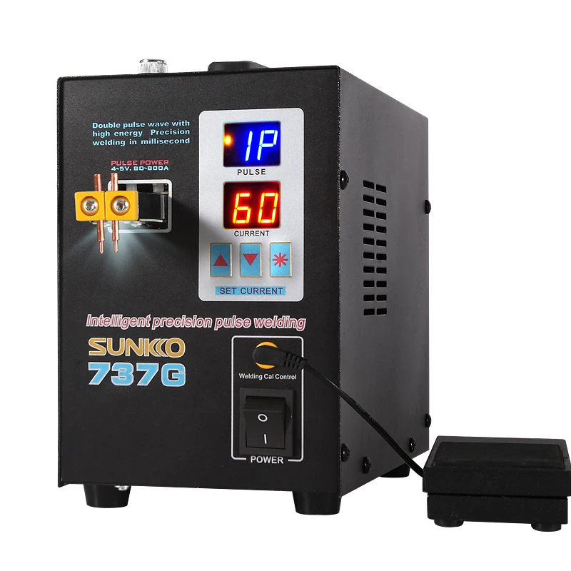 SUNKKO 737G 1.5KW Dual Pulse Battery Spot Welder