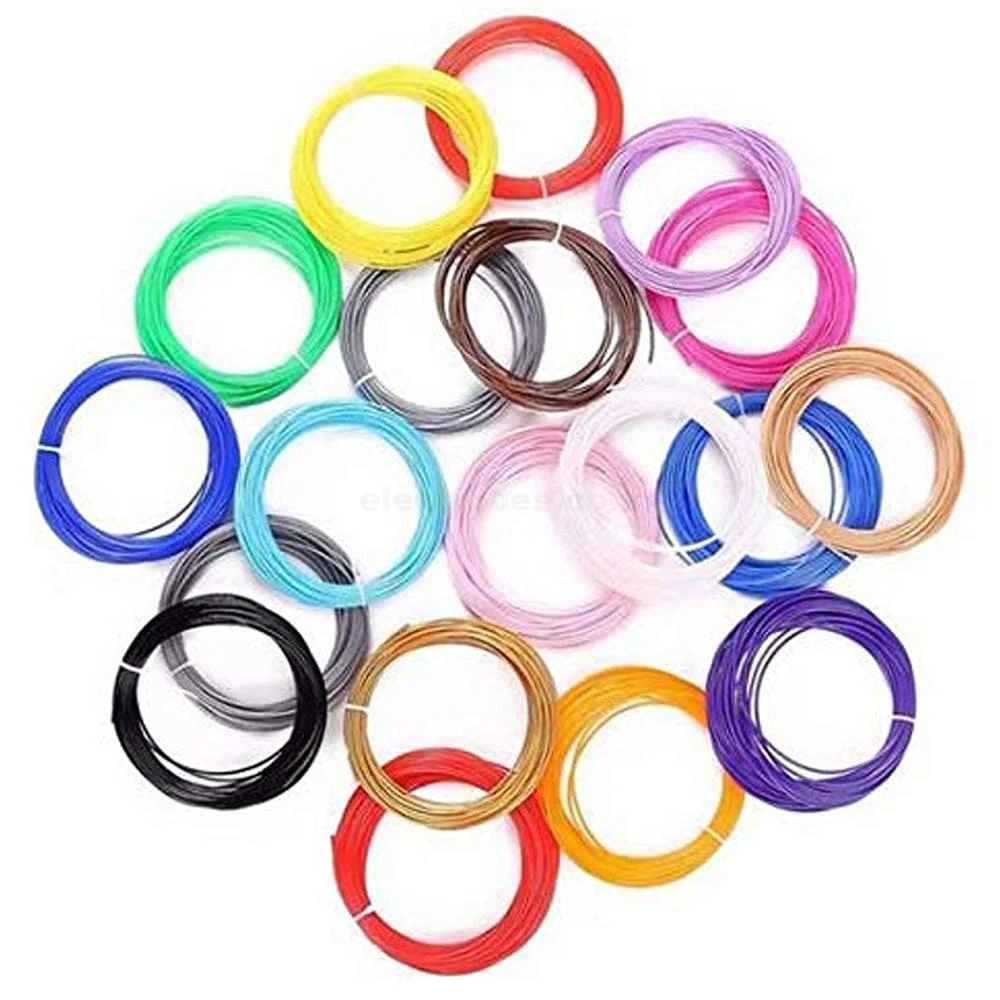 PLA Filament 1.75mm in 20 Different Colours in 5m Rolls for 3D Printer and 3D Pen - Image 4