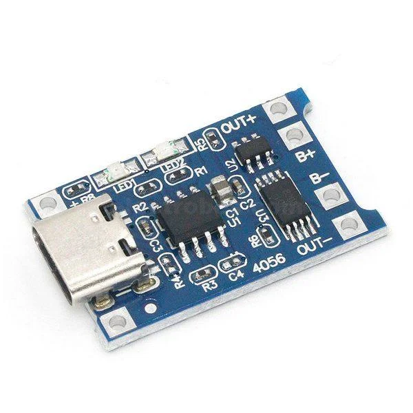 TP4056 C Type USB Port 1A 18650 Lithium Battery Charging Board Charger Module - Image 4