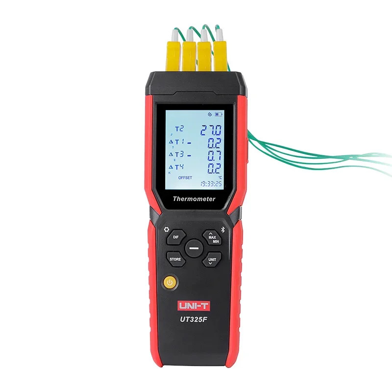UNI-T UT325F 4-Channel Digital Thermometer - Image 2