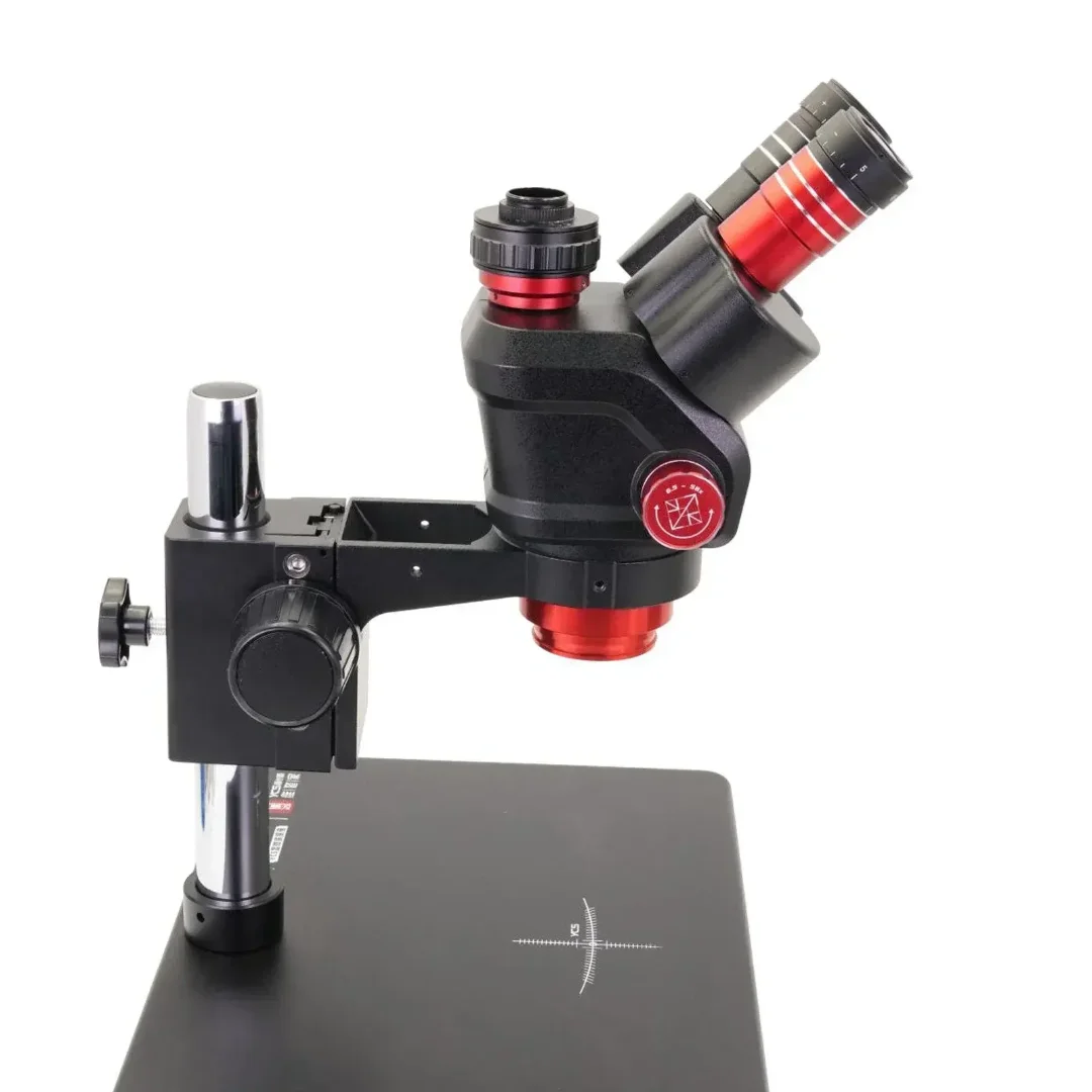 YCS-6558X Trinocular Stereo Zoom Microscope 6.5X–58X - Image 3