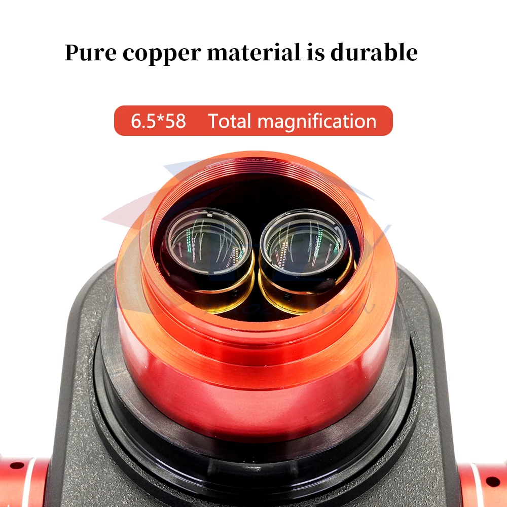 YCS-6558X Trinocular Stereo Zoom Microscope 6.5X–58X - Image 4