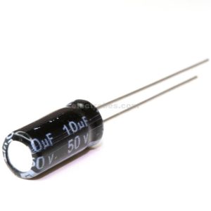 10µF 50V Radial Aluminium Electrolytic Capacitor