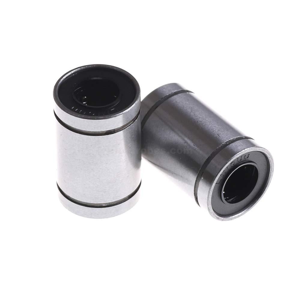 LM10UU 10mm Linear Ball Bearing for 3D Printers and CNC Machines