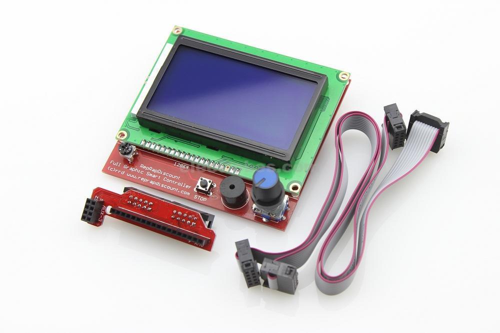 RAMPS 1.4 RepRap 12864 LCD Graphic Smart Controller with SD Card Reader for 3D Printers - Image 2