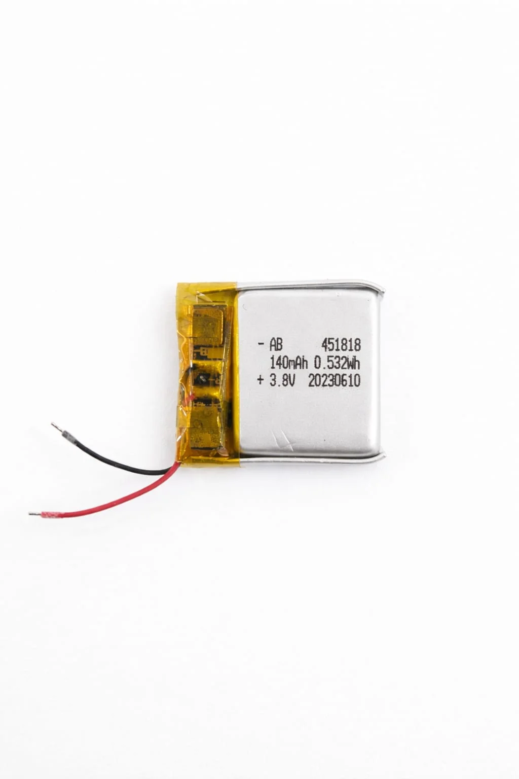 140mAh 3.7V 1S Rechargeable Lithium-ion Battery li ion Lithium li-ion Battery