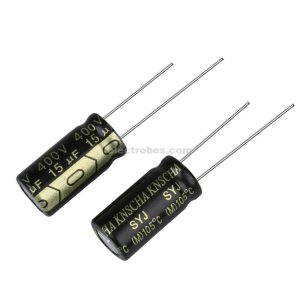 15µF 400V Radial Aluminium Electrolytic Capacitor