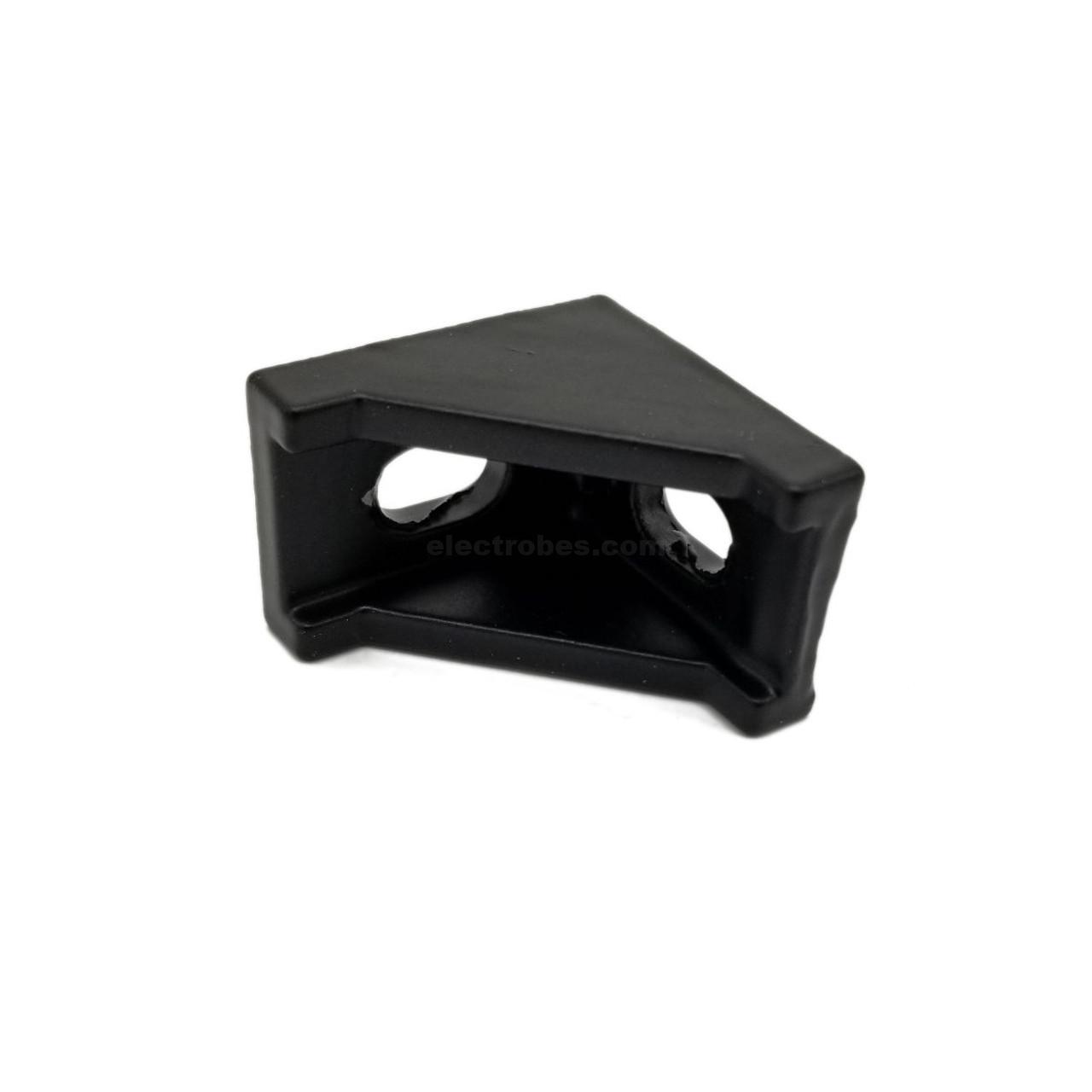 2020 Black Aluminum Corner Bracket for 20mm Extrusion Profile - Image 3