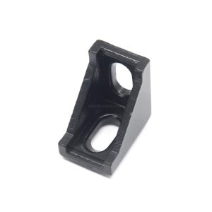 2020 Black Aluminum Corner Bracket for 20mm Extrusion Profile