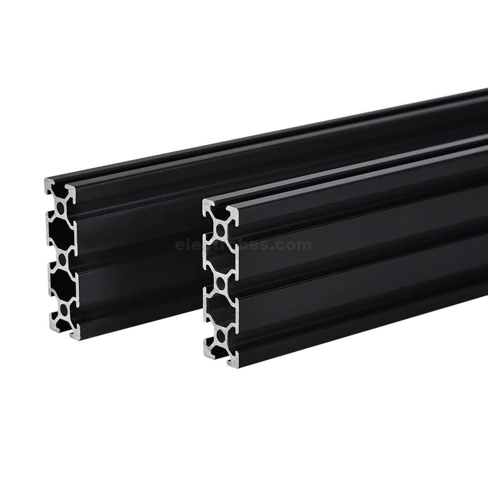 2060 V-Slot Aluminum Profile Extrusion 20×60mm – Black - Image 3