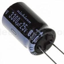 3300µF 50V Radial Aluminium Electrolytic Capacitor