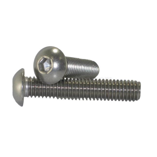 M3 M4 M5 M6 Button Head Cap Screws – Round Socket Hex Screws - Image 2