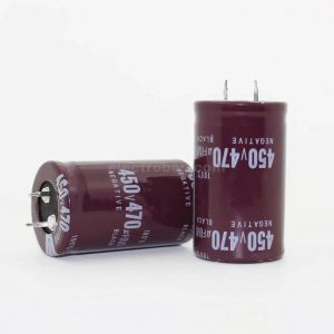 470µF 450V Radial Aluminium Electrolytic Capacitor – 105°C