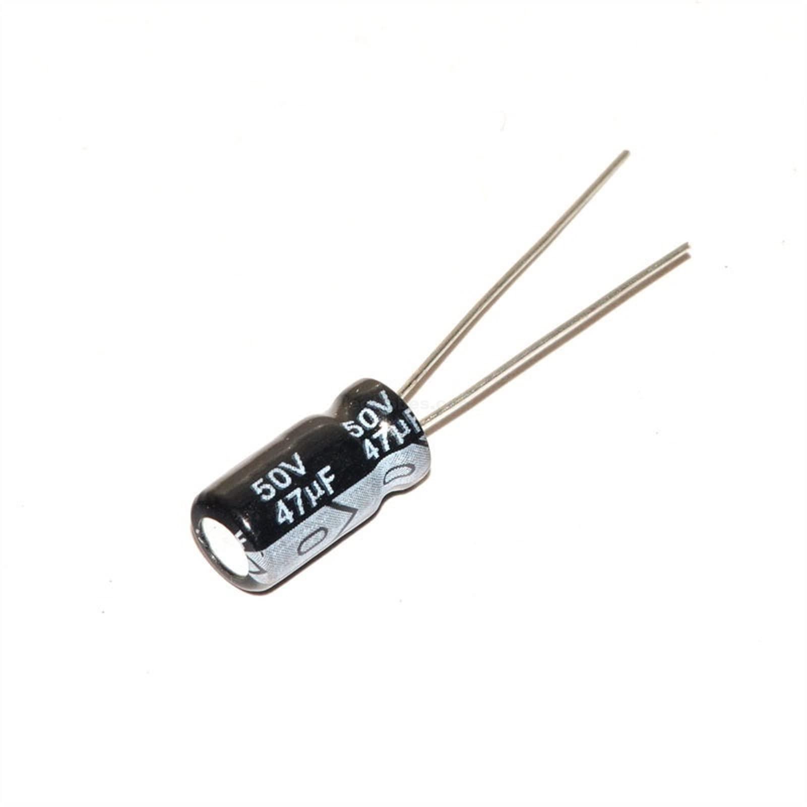 47µF 63V Radial Aluminium Electrolytic Capacitor