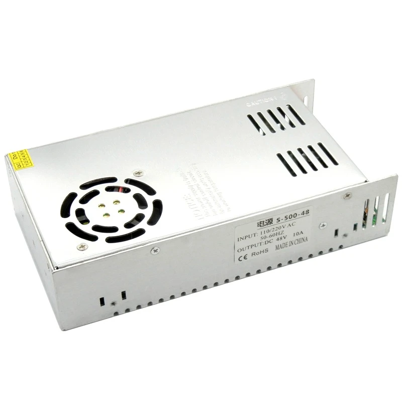 48V 10A 480W Switching Mode Power Supply SMPS Adapter - Image 2