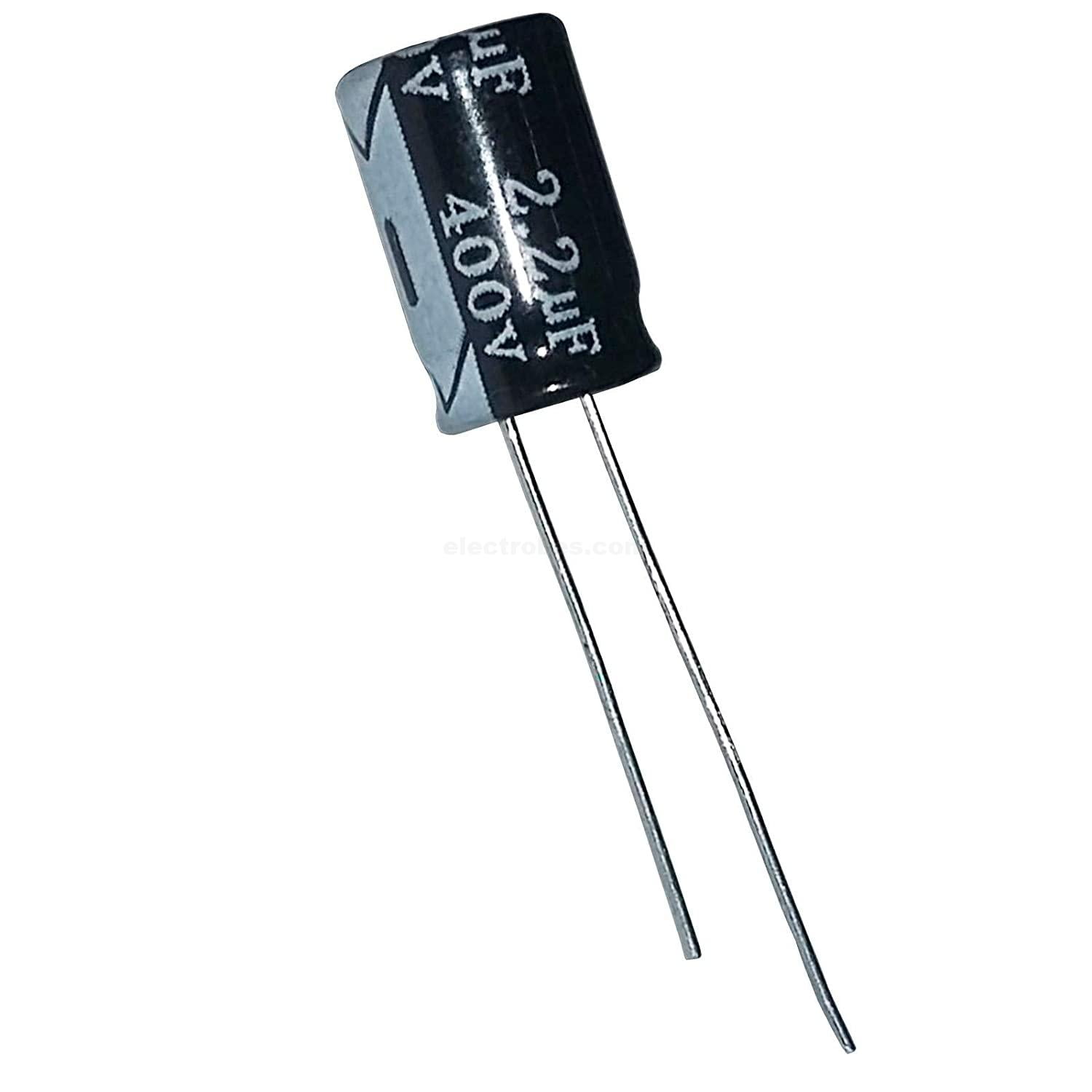 2.2µF 400V Radial Aluminium Electrolytic Capacitor - Image 2