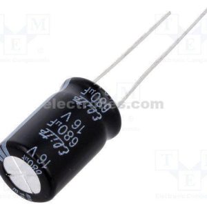 680µF 35V Radial Aluminium Electrolytic Capacitor