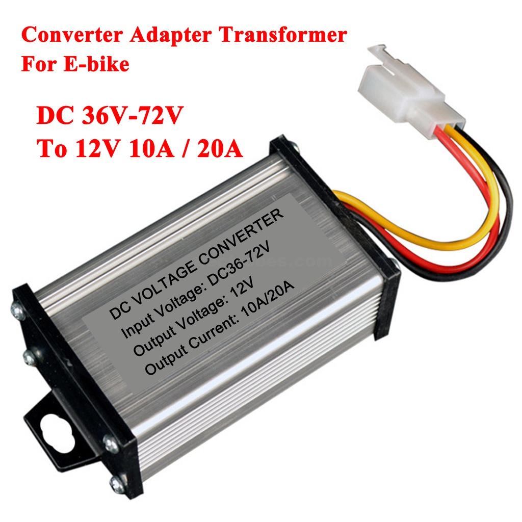 DC 36V-72V To DC 12V 10A DC DC Converter Adapter