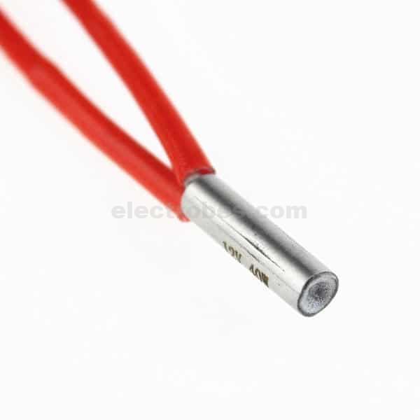 12V/24V 40W Ceramic Cartridge Heater for 3D Printers - Image 3